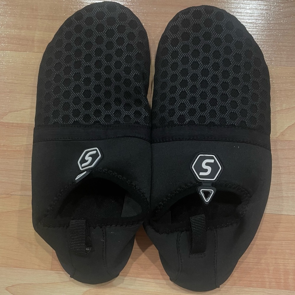Seekway Water Shoes Women Men Size 38 Black Slip On Beach Swim